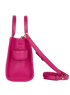Mini Tote, &pound;175, Handbags, Pink, Leather, Bottom view